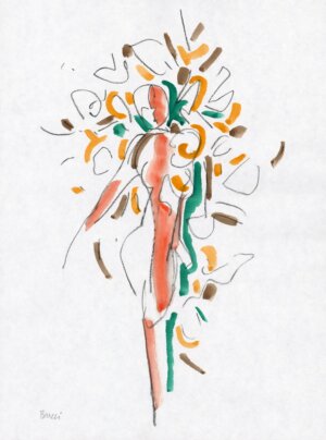 Photo of Untitled (D329) Figure October 23, 1992 artwork
