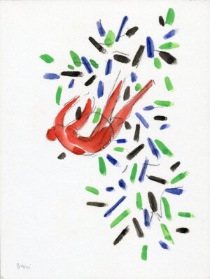 Photo of Untitled (D330) Falling figure May 13, 1996 artwork