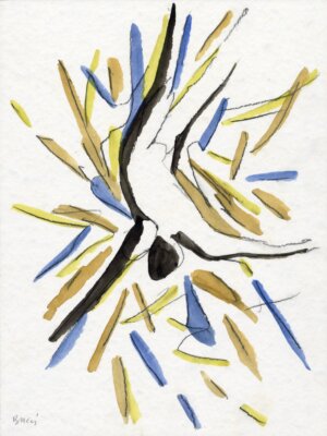 Photo of Untitled (D337) Falling Man, February 1, 1997 artwork