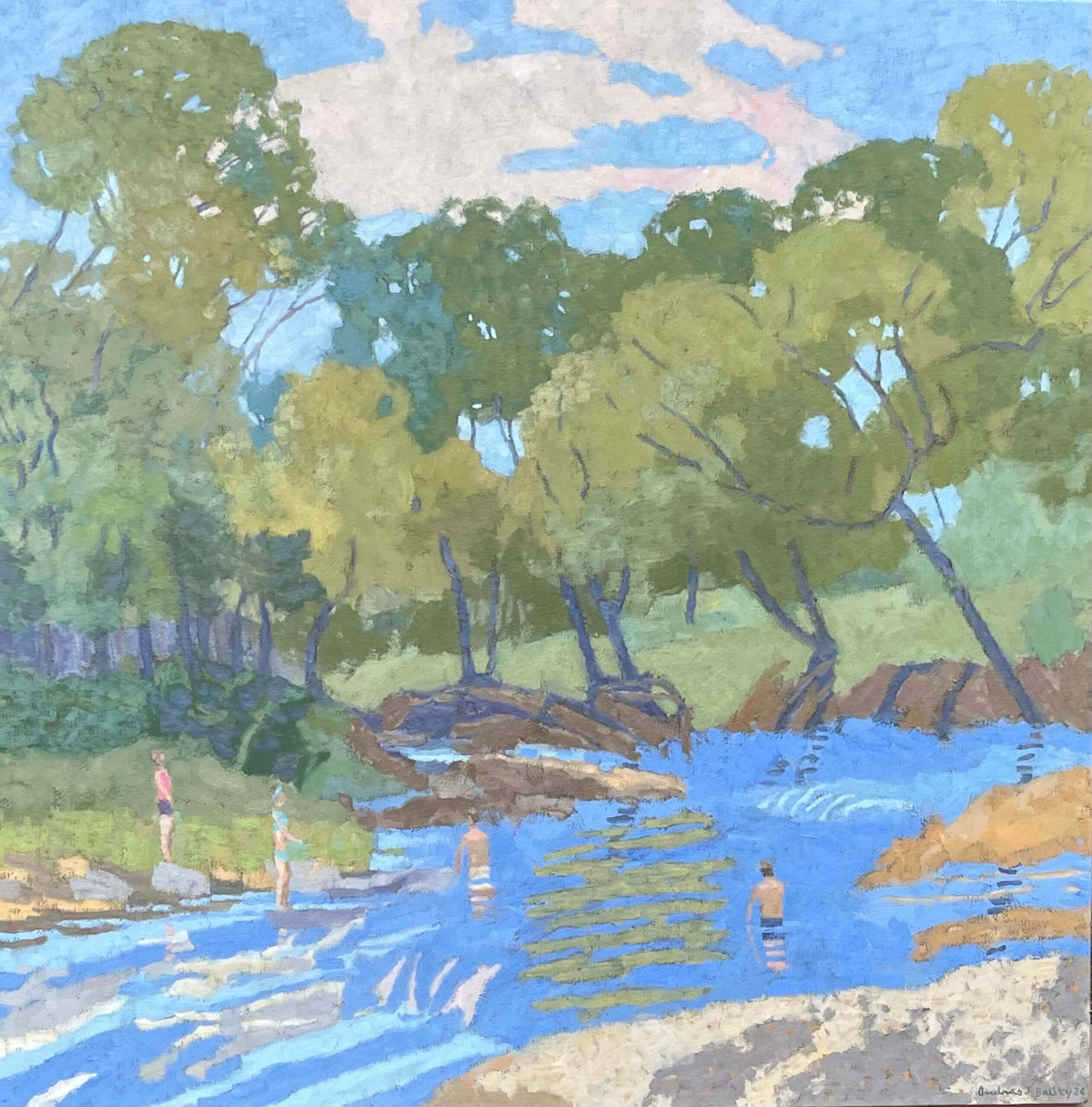 Image of Tongue River Bathers
