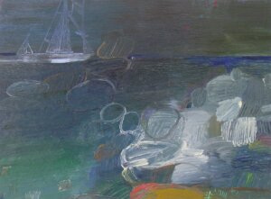 Photo of White Boat Black Sea artwork